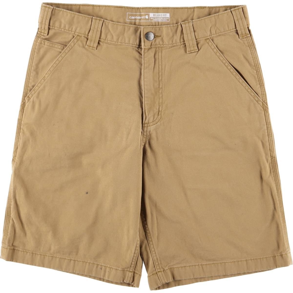 古着 カーハート Carhartt RUGGED FLEX RELAXED FIT ダック地 ワークショーツ ショートパンツ メンズw32相当/eaa547603