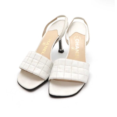 シャネル チョコバーサンダル レディース