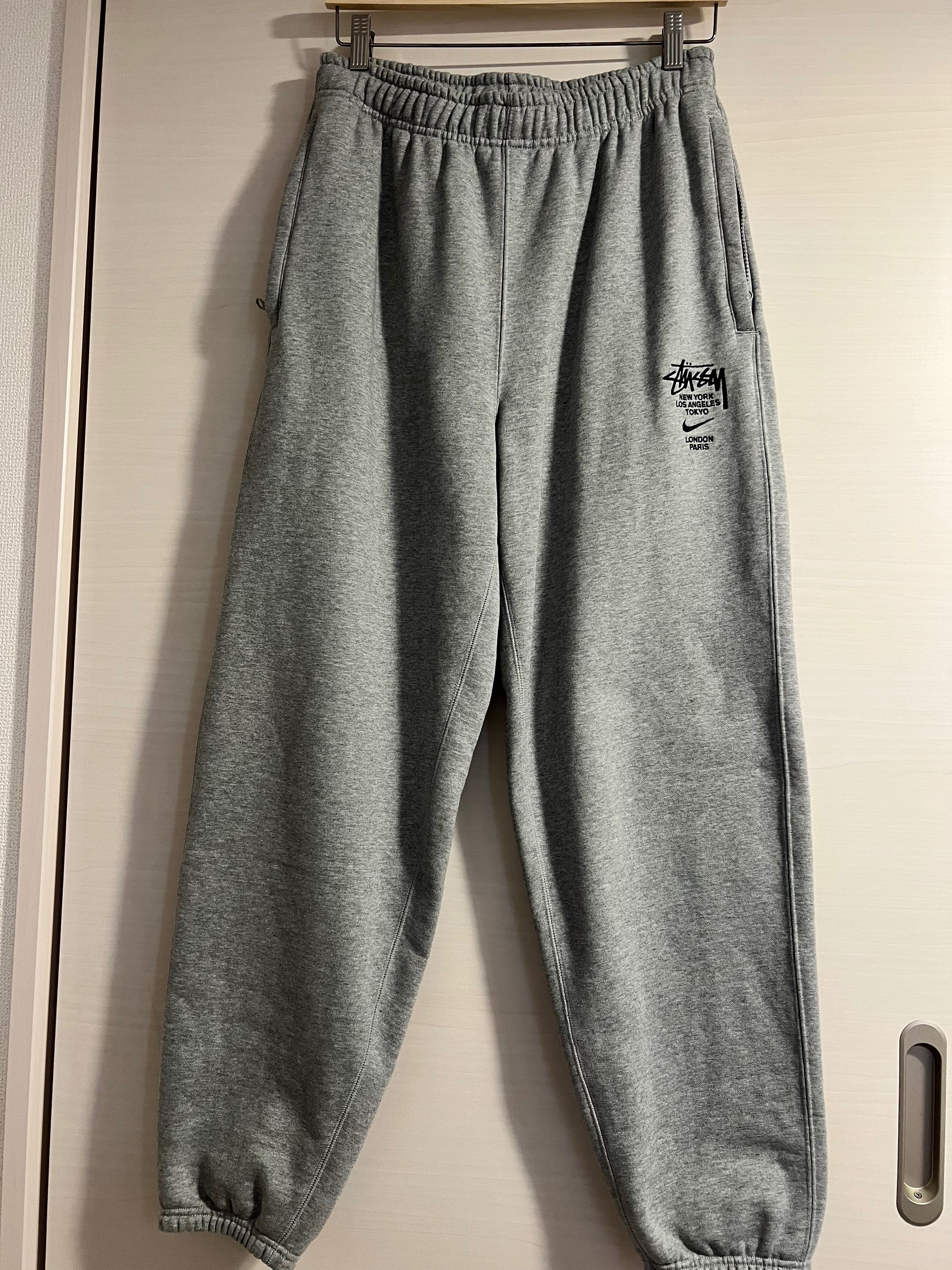 Nike x Stussy International Sweatpants (US Size) "Grey" DC4227-050