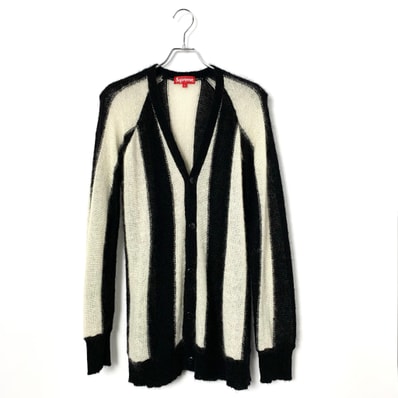 Supreme Striped Mohair Cardigan