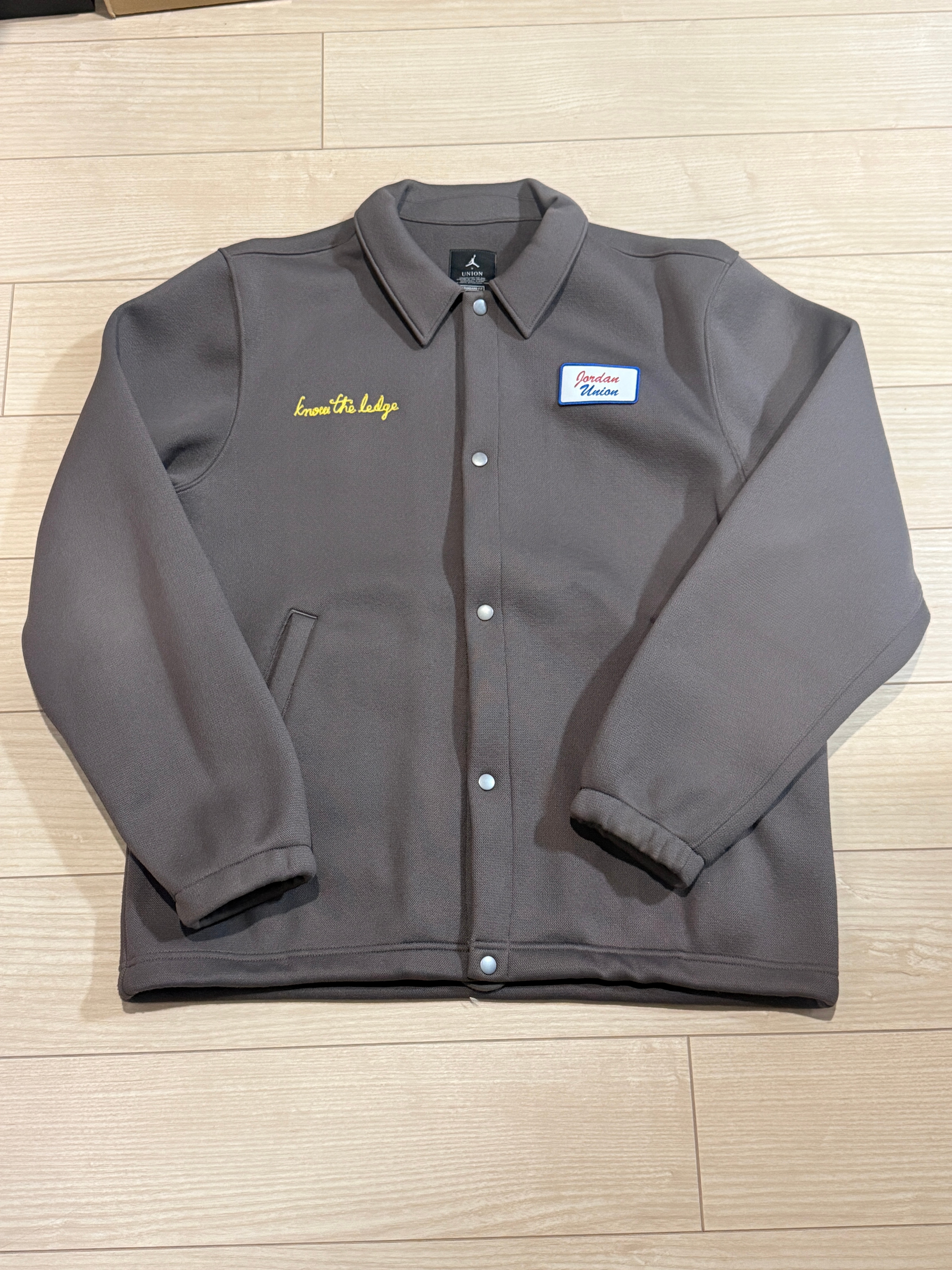 Air Jordan x Union Coaches Jacket "Ironstone"