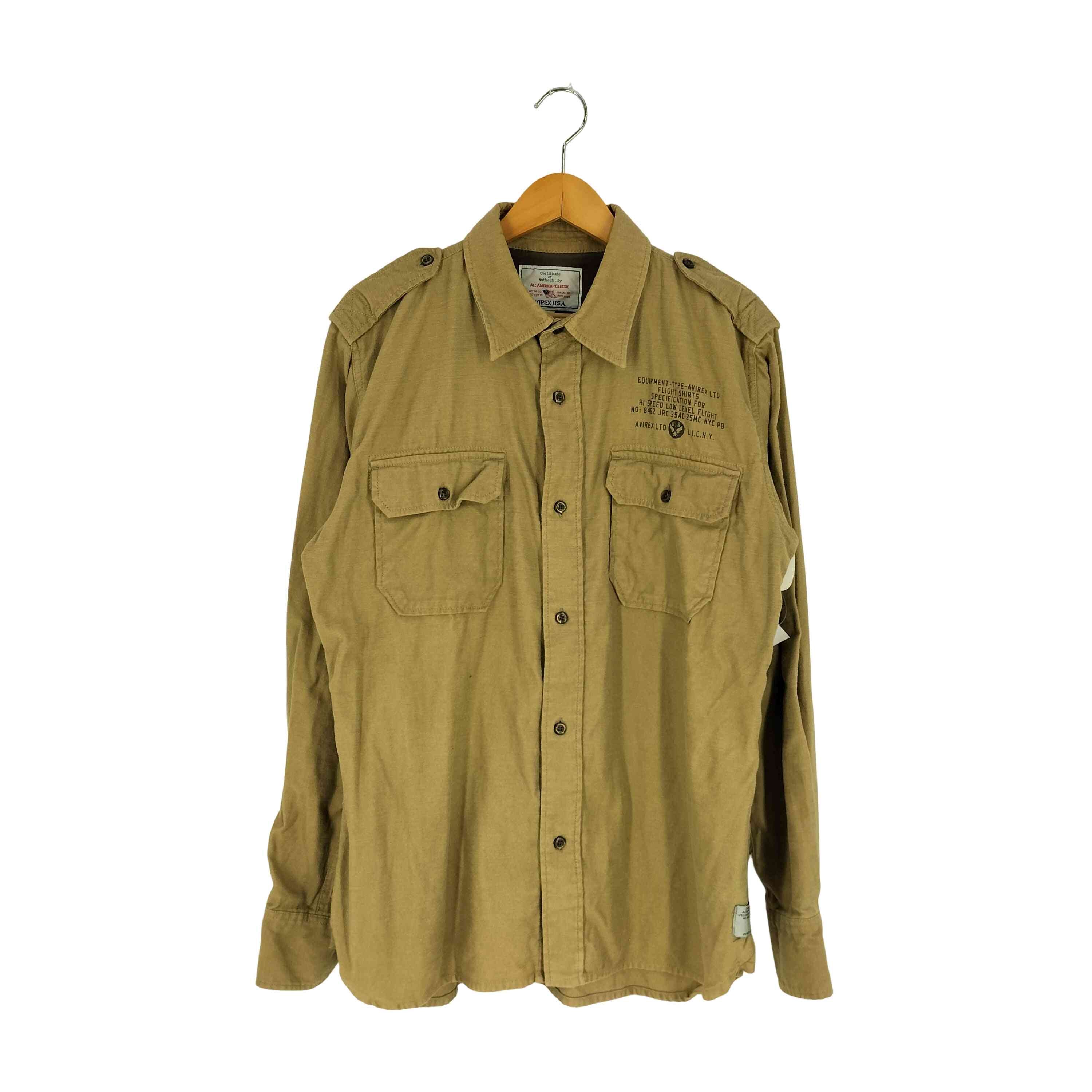 エポレット ミリタリーシャツ【1142592722157】