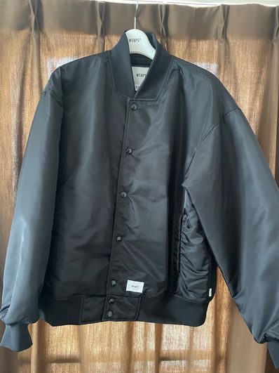 Wtaps TEAM / JACKET / NYLON. TWILL "Black"