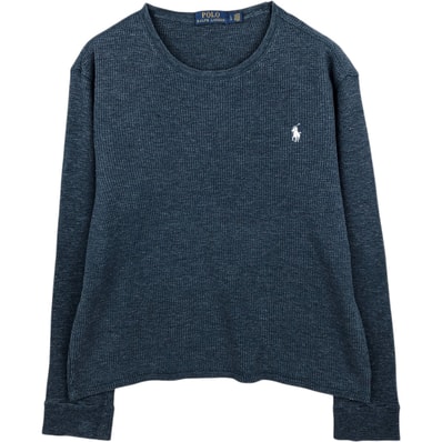 古着 ラルフローレン Ralph Lauren POLO RALPH LAUREN サーマルロンT ワッフル メンズL相当/eaa632166