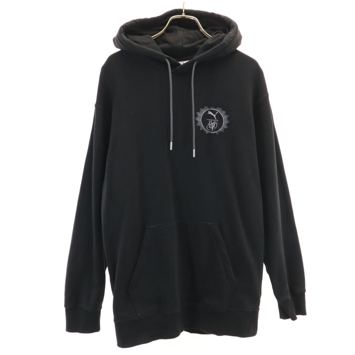PUMA プーマ HARRY POTTER ハリーポッター コラボ バックプリント 長袖 スウェットパーカー XS ブラック