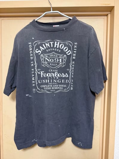 SAINT Mxxxxxx x NEIGHBORHOOD SS Tee STHD.FEARLESS "Black" 25119SMN-CSM03S / SM-HR8-0000-C70