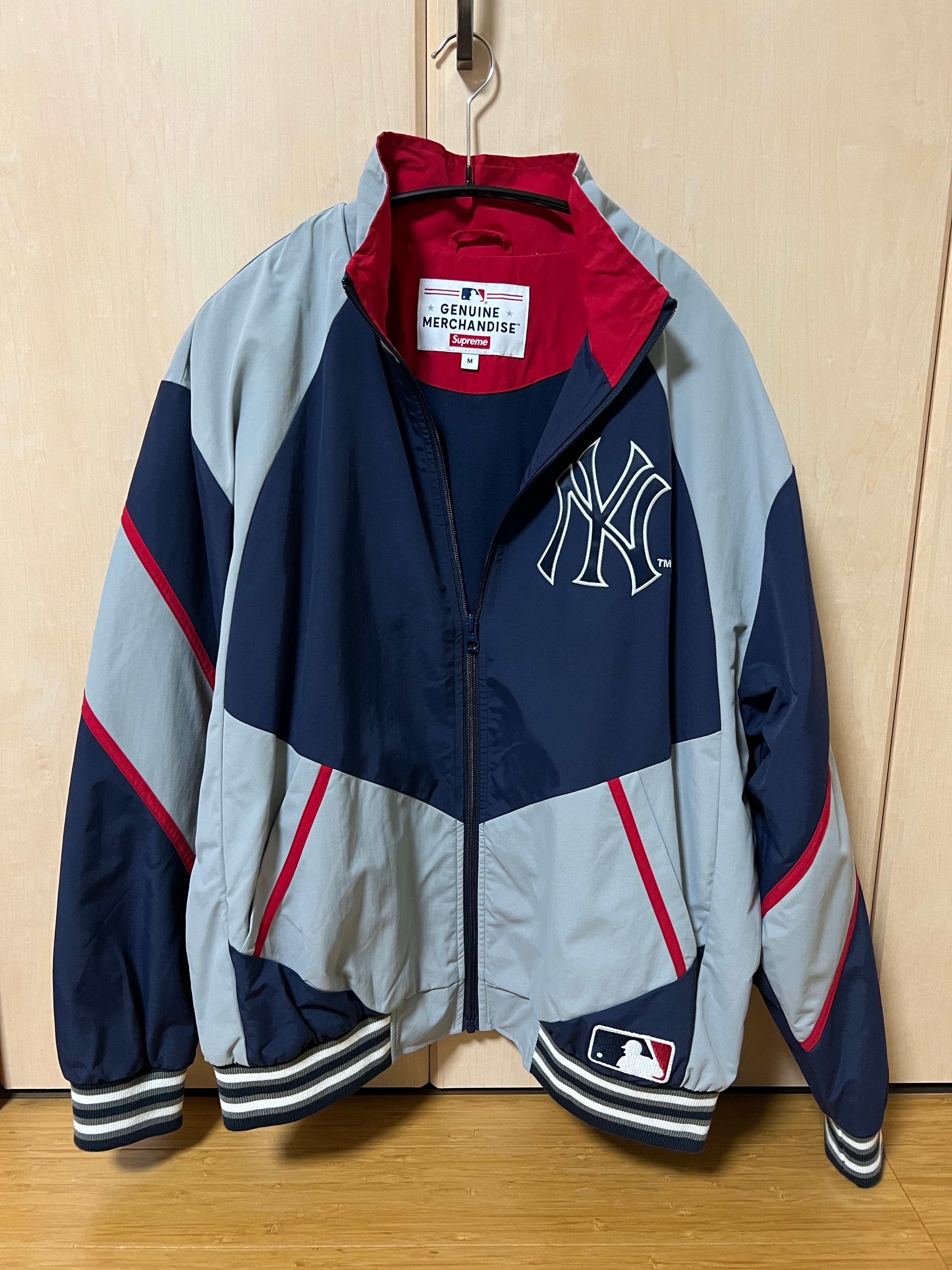 Supreme New York YankeesTM Track Jacket "Navy"