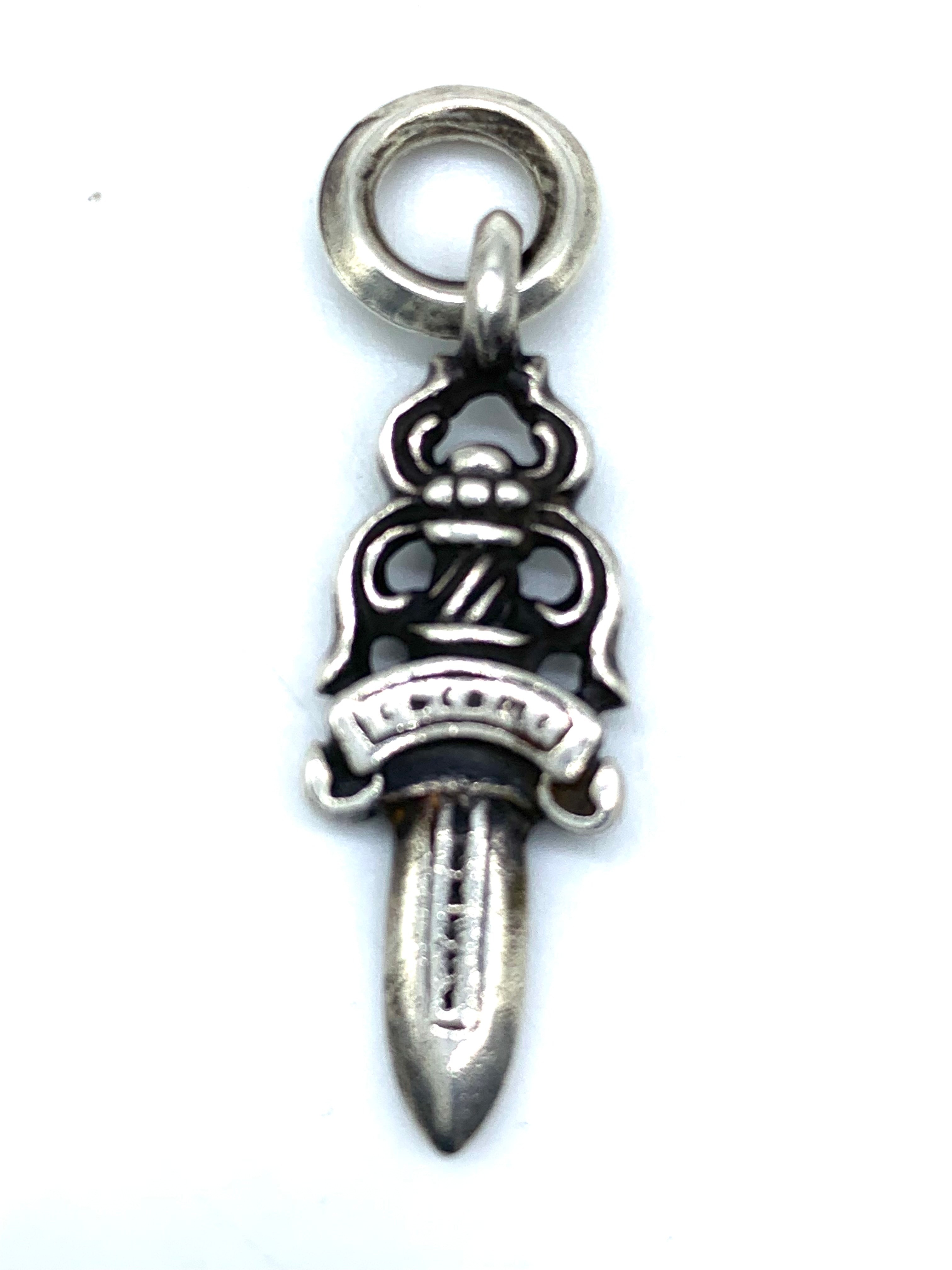 Chrome Hearts # 5 Dagger Charm "Silver"