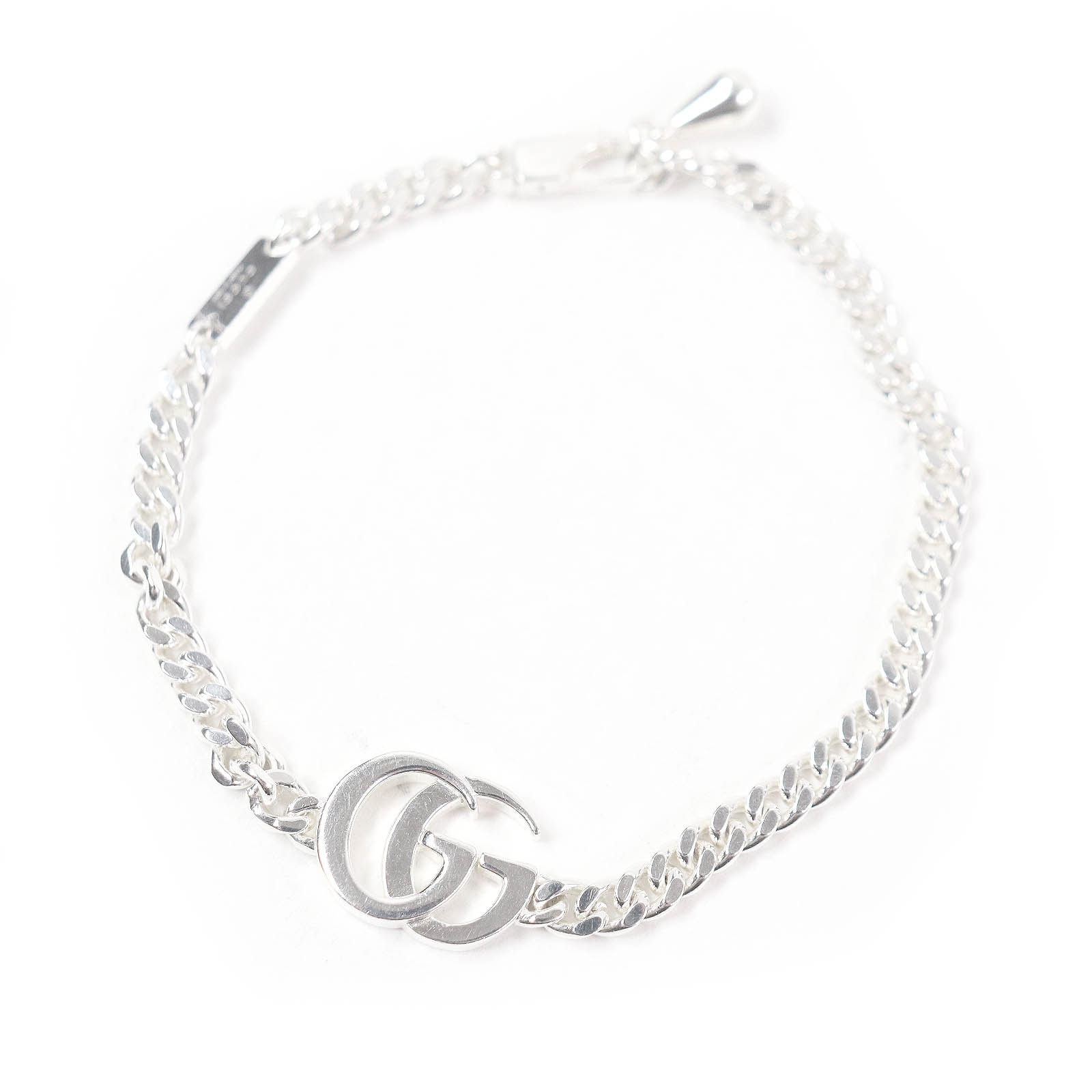 GUCCI GG Marmont Chain Bracelet "Sterling Silver"