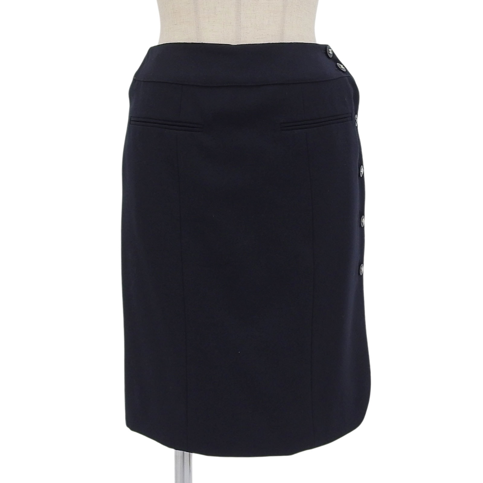極美品 シャネル スカート レディース 36 36P P06492