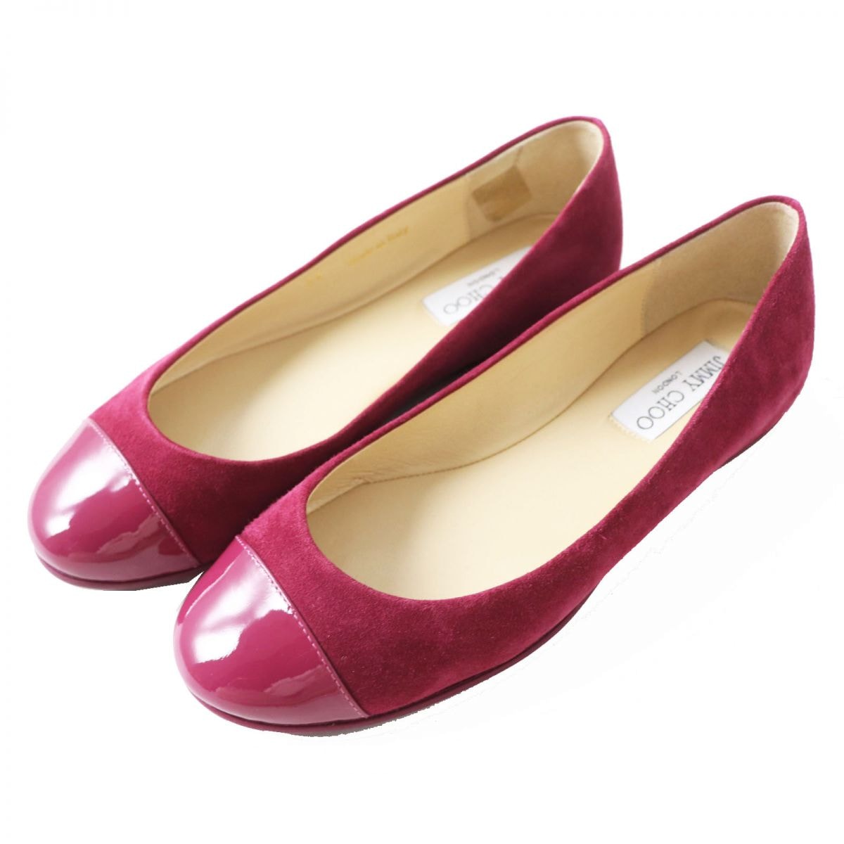 【ドンドン見直し】極美品 ジミーチュウ パンプス バーガンディ レディース 35