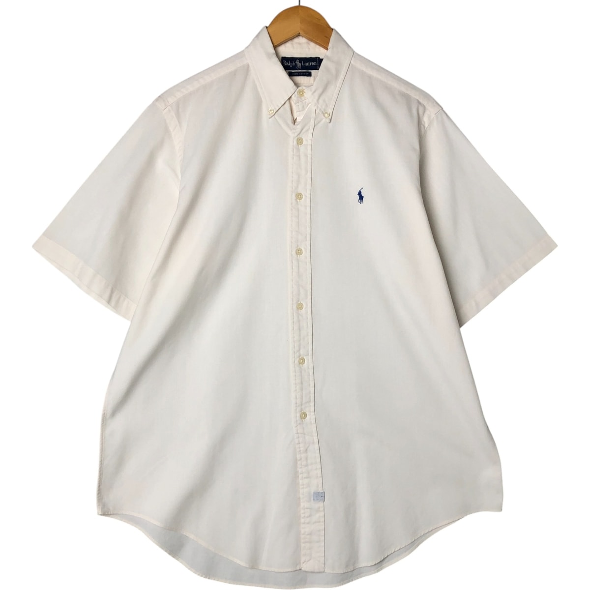 古着 ラルフローレン Ralph Lauren 半袖 ボタンダウンシャツ メンズL相当/eaa558902