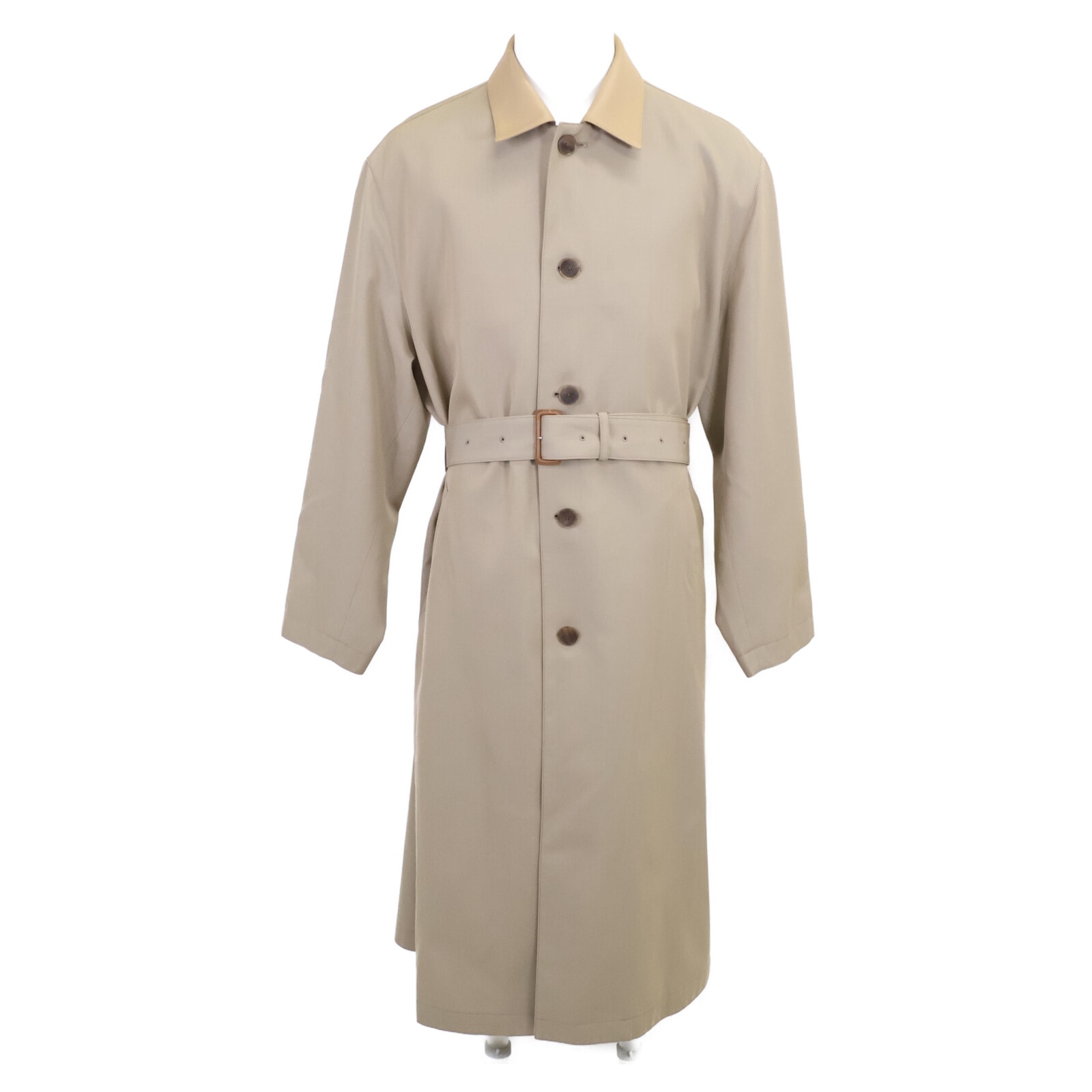 オーラリー 【美品/25SS】A25SC01MC LIGHT WOOL MAX GABARDINE CHAMBRAY SOUTEIN COLLAR COAT 3