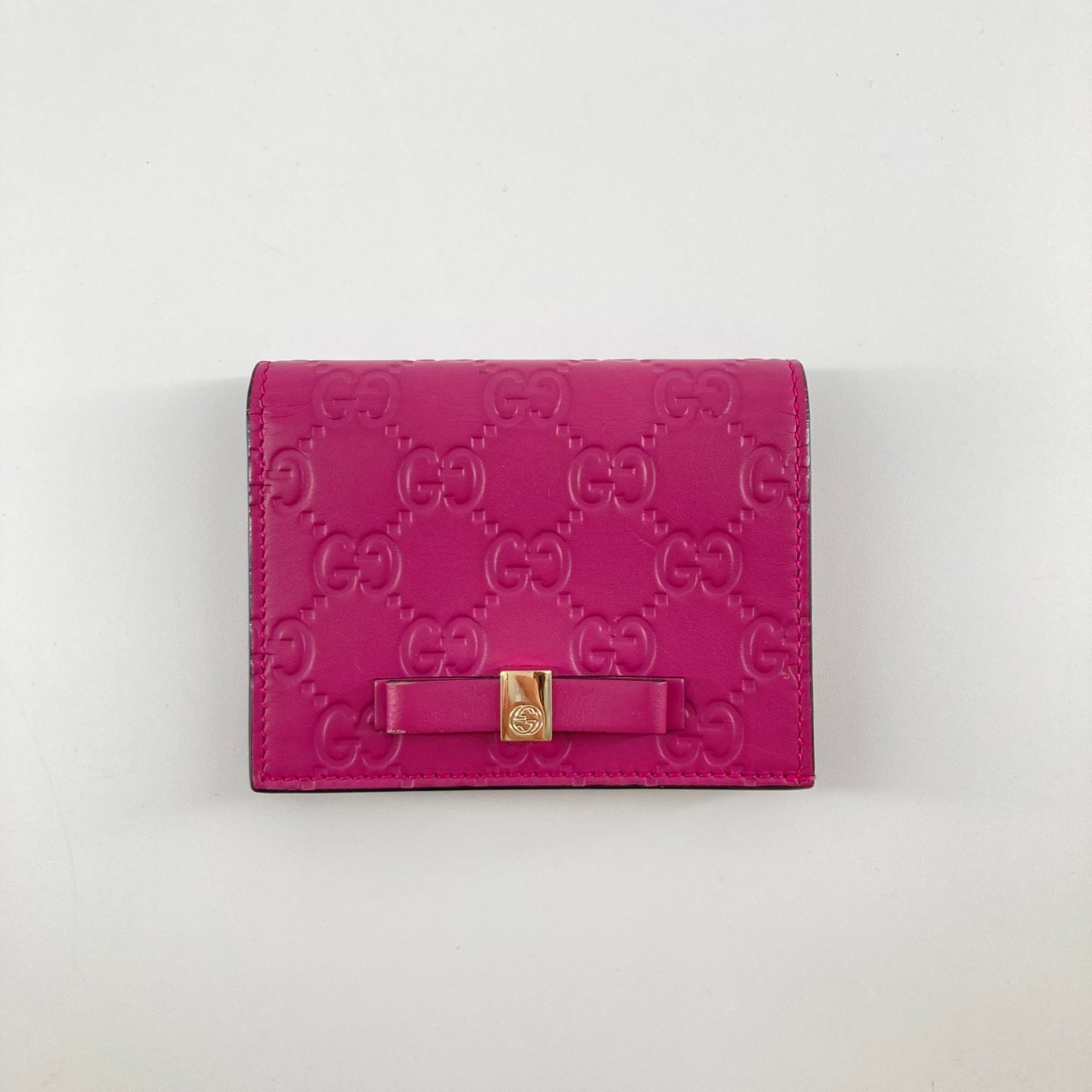 C (やや傷や汚れあり)】GUCCI(グッチ) グッチシマ 406924 二 C (やや傷や汚れあり)】GUCCI(グッチ) グッチシマ 406924 二