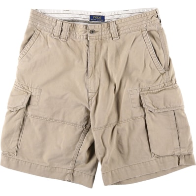 古着 ラルフローレン Ralph Lauren POLO RALPH LAUREN カーゴショーツ ハーフパンツ メンズw35相当/eaa614597