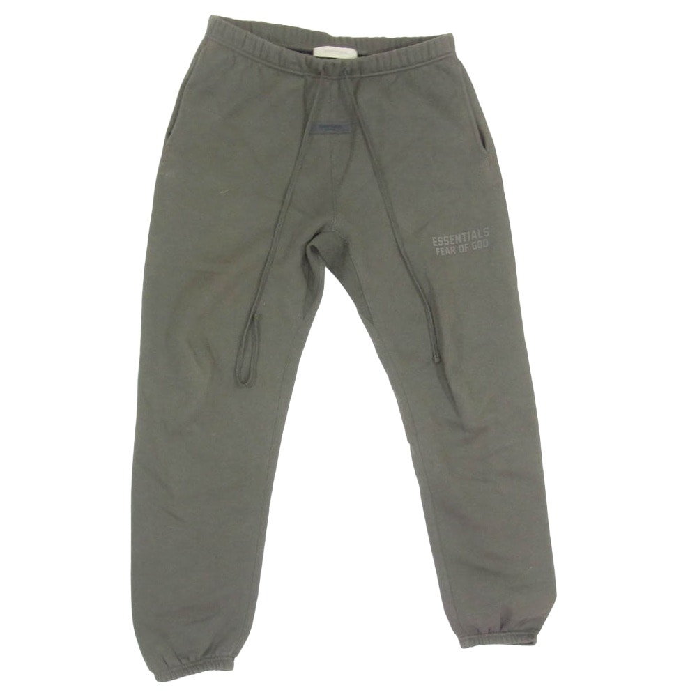 FEAR OF GOD フィアオブゴッド パンツ 130BT222020F ESSENTIALS エッセンシャルズ SWEATPANT スウェット パンツ チャコール系 M【中古】