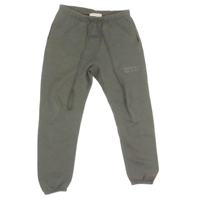 FEAR OF GOD フィアオブゴッド パンツ 130BT222020F ESSENTIALS エッセンシャルズ SWEATPANT スウェット パンツ チャコール系 M【中古】