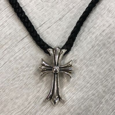Chrome Hearts Small CH Cross Pendant "Silver"
