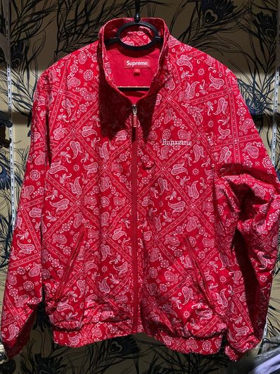 Supreme Bandana Track Jacket Supreme Bandana Track Jacket