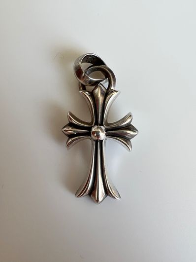 Chrome Hearts CH Cross Pendant Small / Plain Bail "Silver"