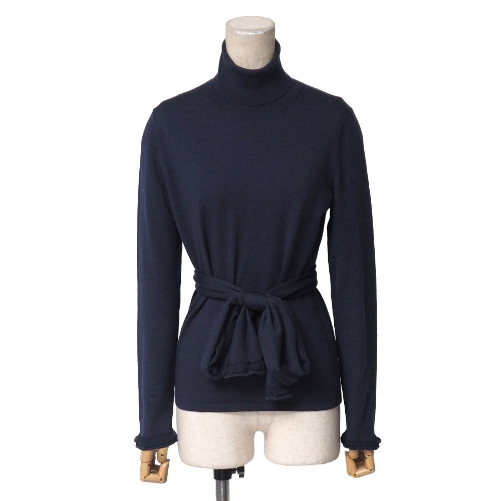 ■美品■BURBERRY バーバリー ニット サイズ1 タートルネック セーター ブランド古着【中古】20260407/RA8544