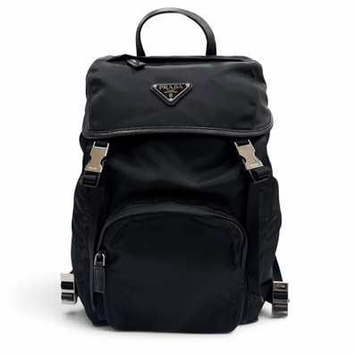 美品 プラダ リュックサック デイパック ブラック メンズ 1BZ039