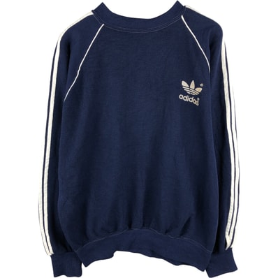 古着 80年代 アディダス adidas ワンポイントロゴスウェットシャツ トレーナー USA製 メンズXL相当 ヴィンテージ/eaa590160