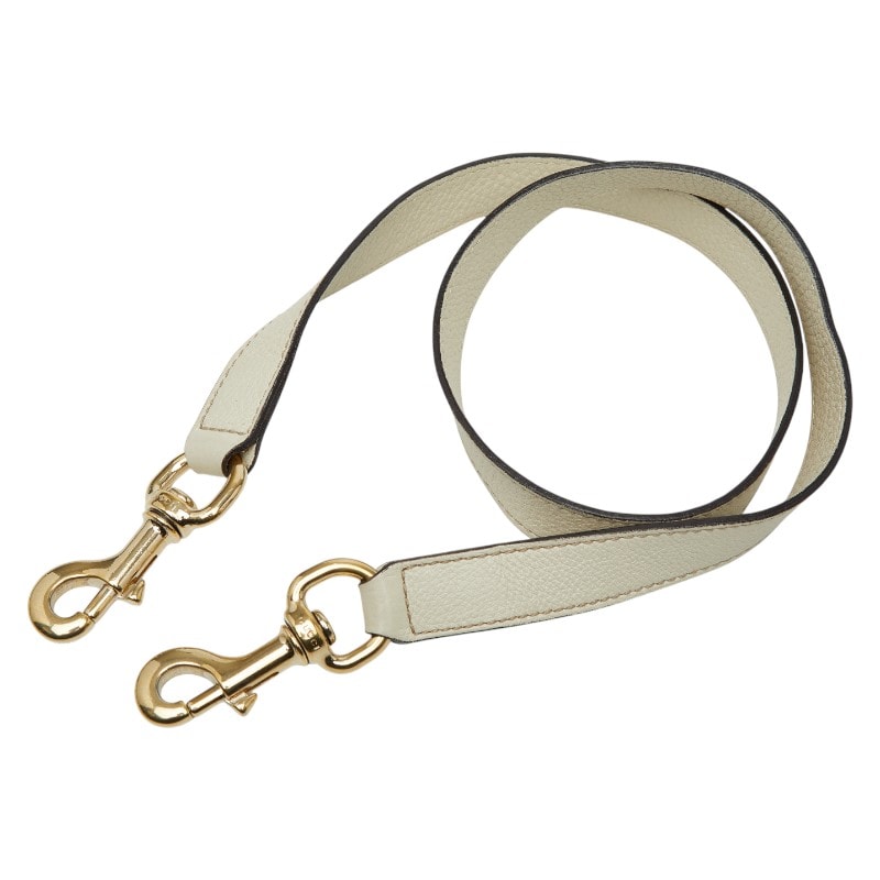 グッチ ショルダーストラップ ホワイト レザー レディース GUCCI 【中古】