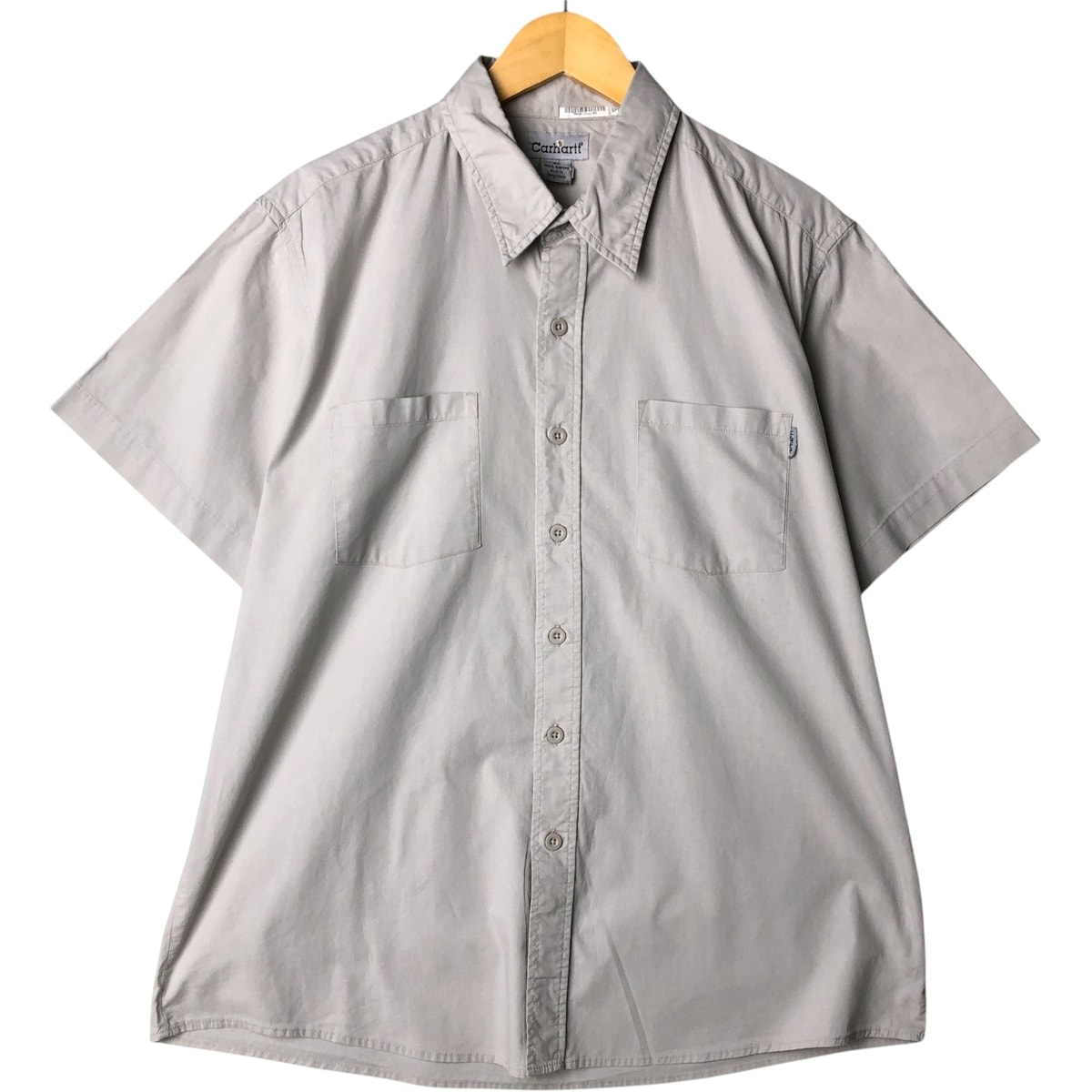 古着 カーハート Carhartt 半袖 ワークシャツ メンズXL相当/eaa576946