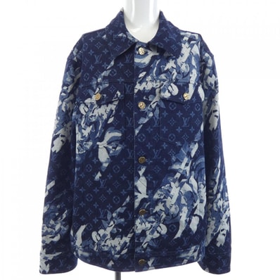 ルイヴィトン LOUIS VUITTON モノグラムプリンテッドデニムジャケット HQA01WFSG デニムジャケット