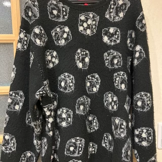 Supreme Dice Sweater "Black"