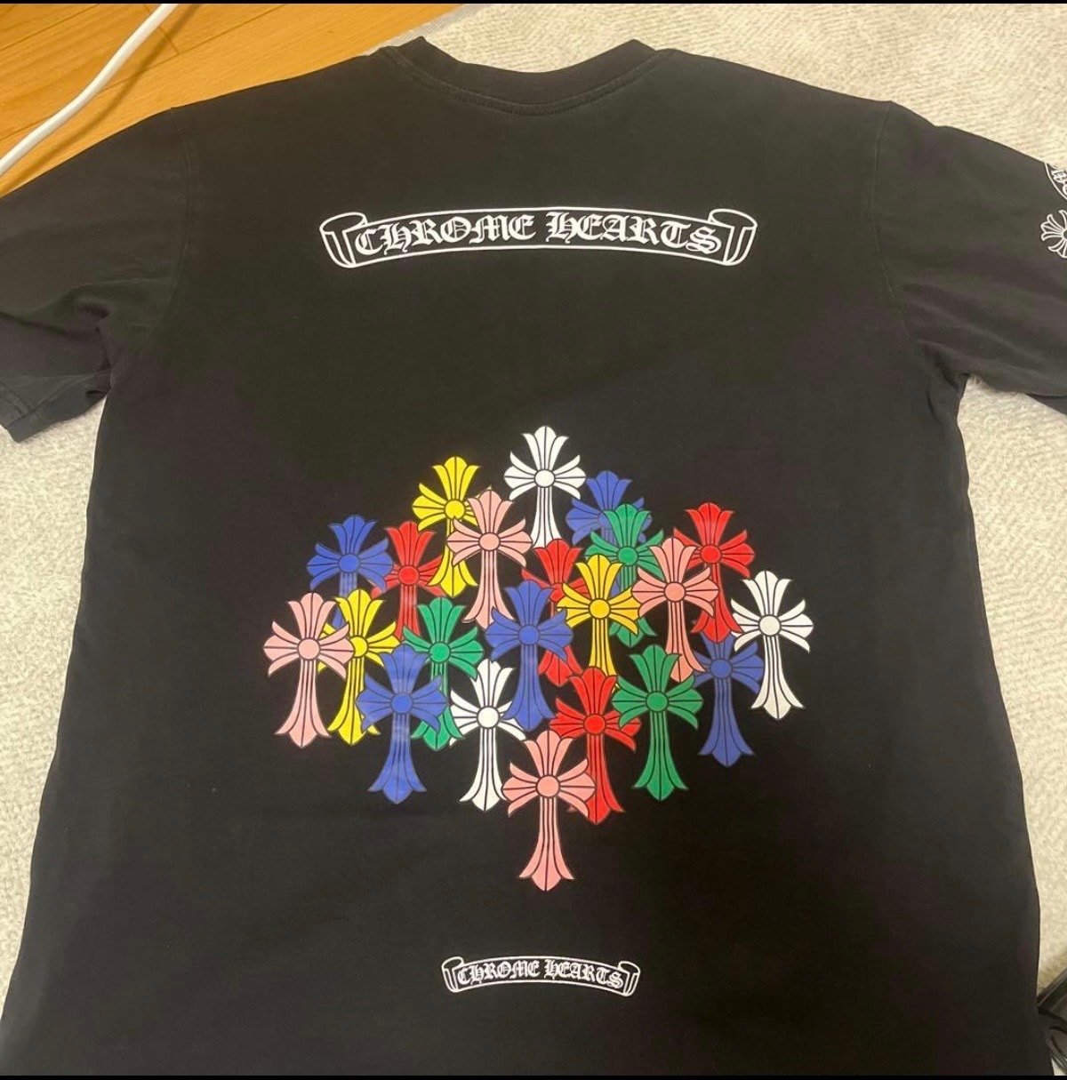 B (目立った傷や汚れなし)】クロムハーツ セメタリークロス Tシャツ