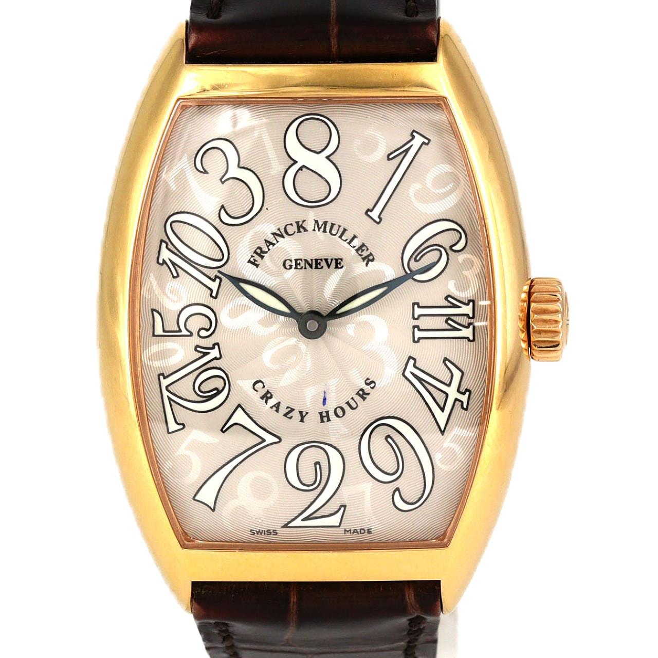 【ノーメンテナンス還元価格】フランクミュラー クレイジーアワーズ PG 7851CH PG・RG 自動巻