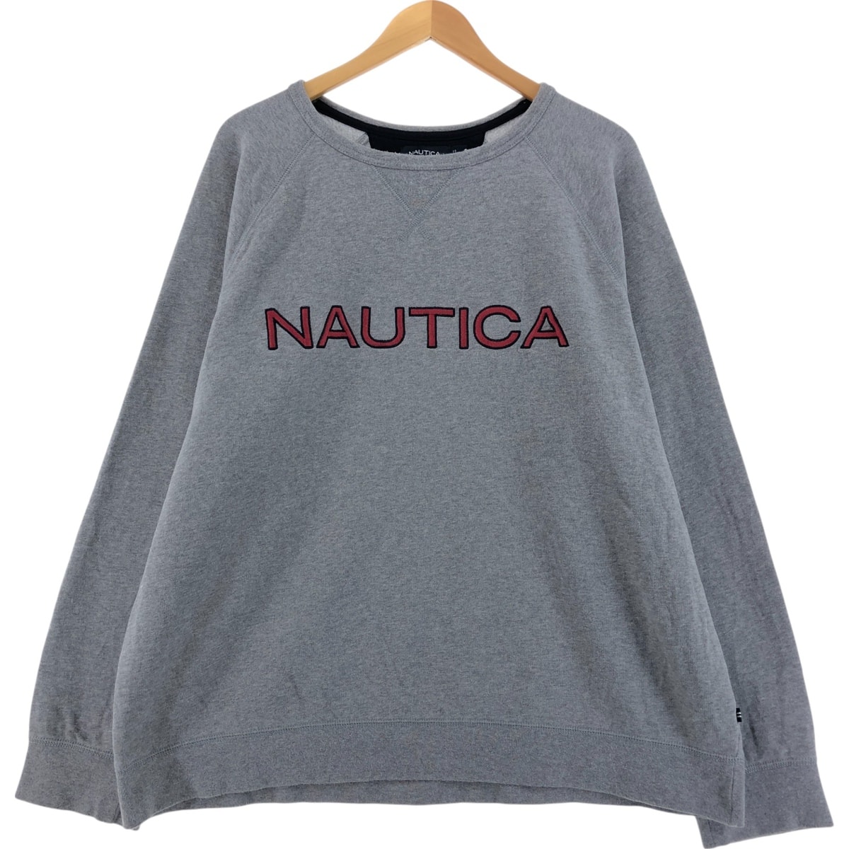 古着 ノーティカ NAUTICA ロゴスウェットシャツ トレーナー メンズXXL相当/eaa501163