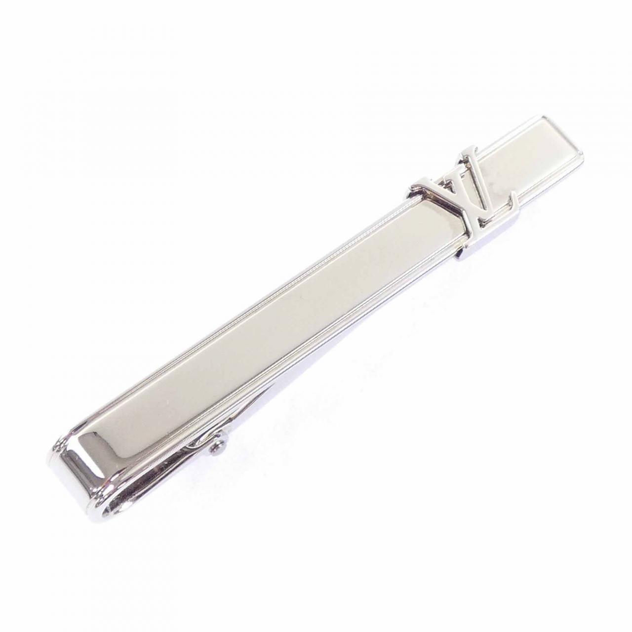 Louis Vuitton LV Initiales Tie Clip "Silver"