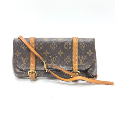 ルイヴィトン LOUIS VUITTON ポシェット マレル M51159 モノグラム バッグ カバン ウエストポーチ ボディバッグ ウエストバッグ モノグラムキャンバス ブラウン