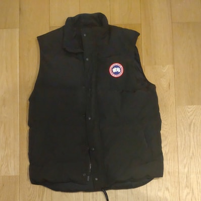 CANADA GOOSE Youth Crofton Vest "Black"