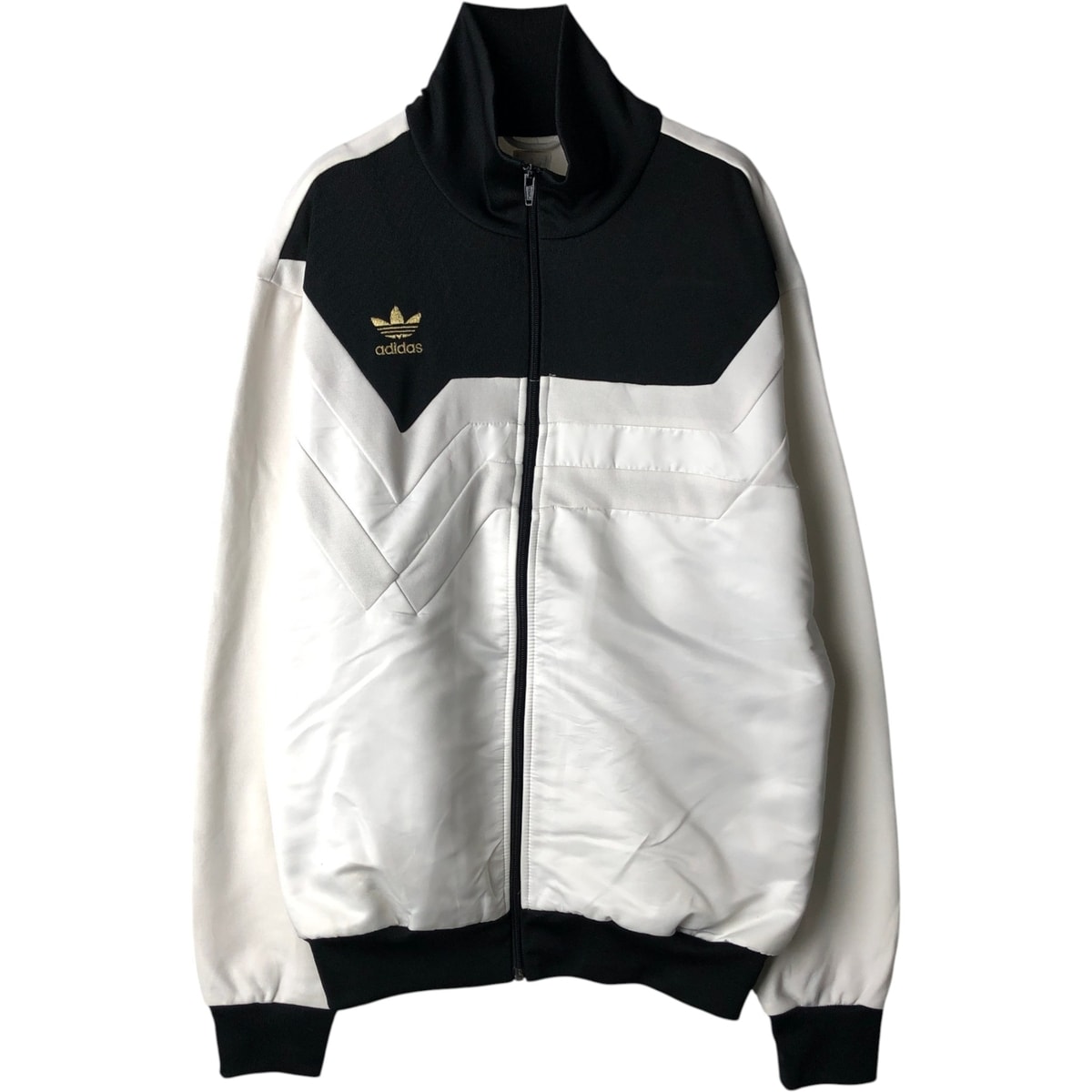 古着 アディダス adidas トレフォイルロゴ ジャージ トラックジャケット メンズL相当/eaa643686