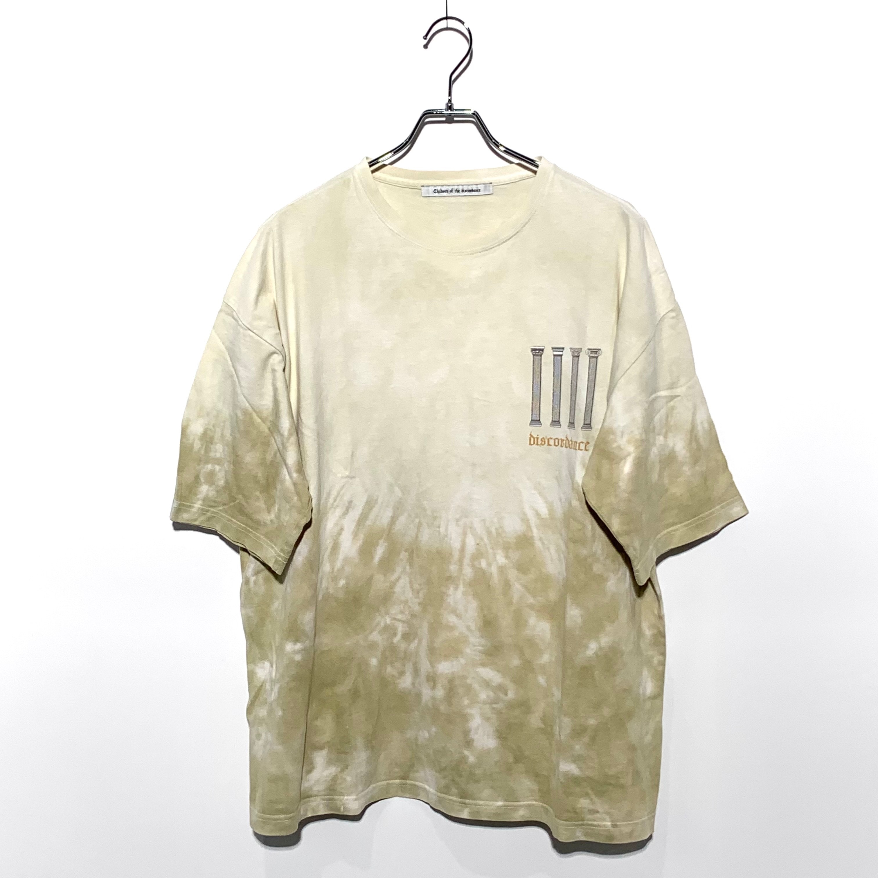children of the discordance HAND DYEING AND PRINT TEE TYPE B-1
