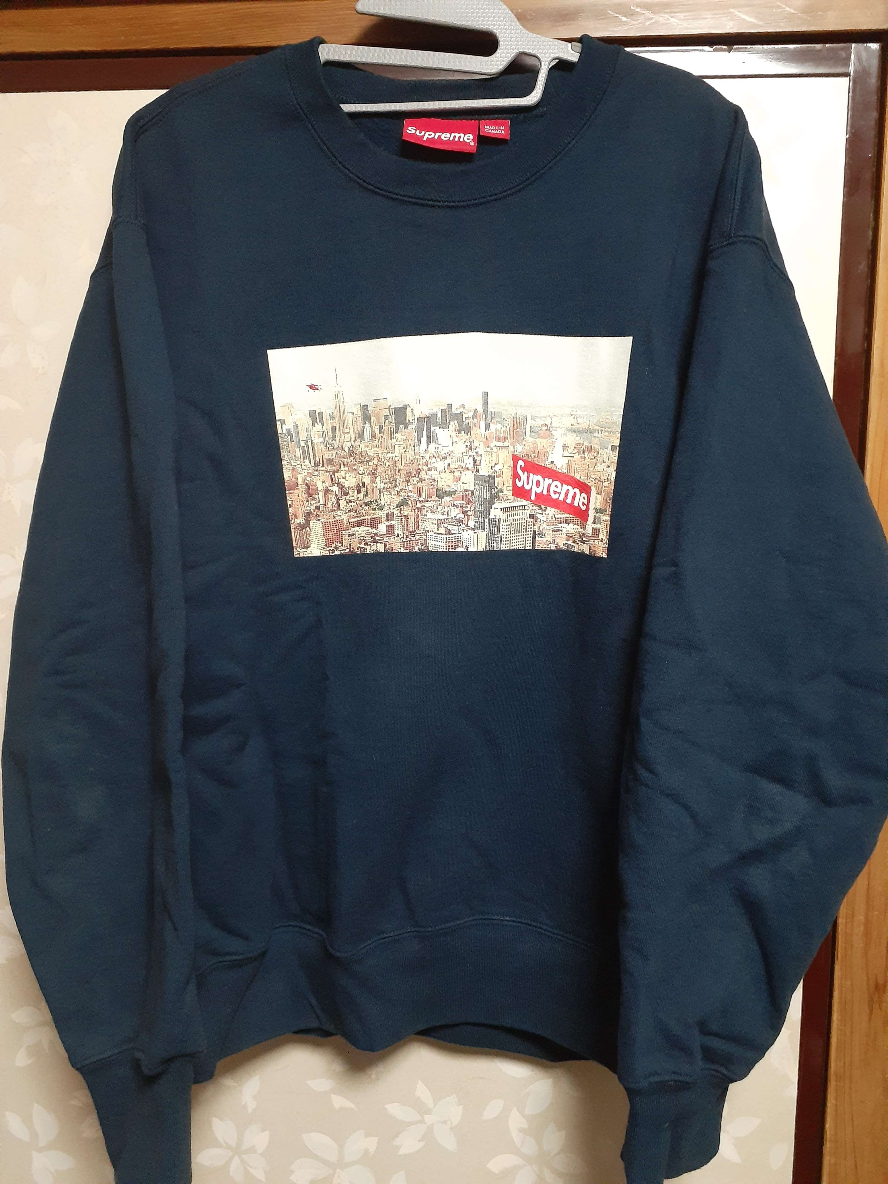 Supreme Aerial Crewneck "Navy"