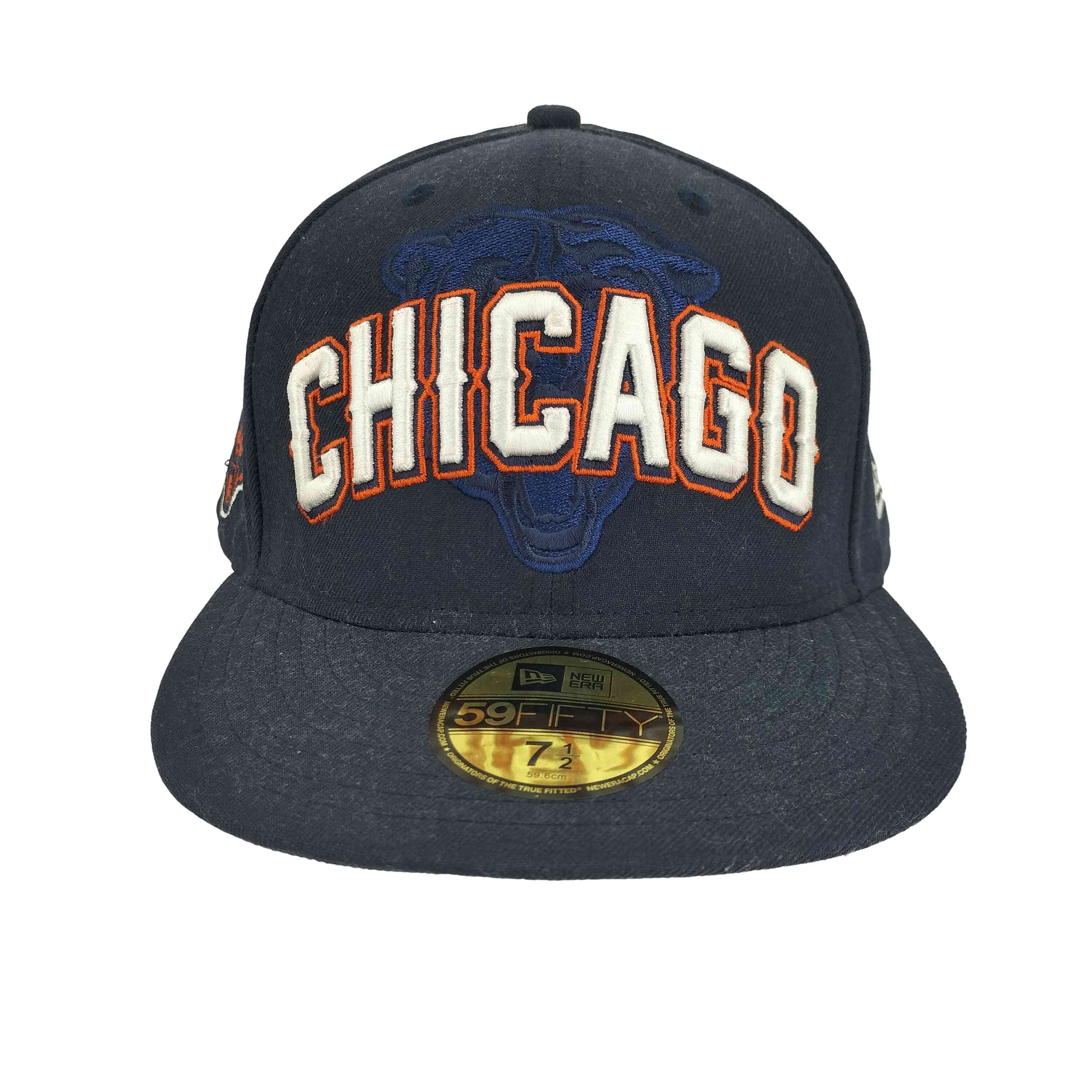 59FIFTY フットボールチーム ロゴ刺繍 メッシュ 6パネルキャップ【1143361040489】