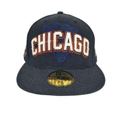 59FIFTY フットボールチーム ロゴ刺繍 メッシュ 6パネルキャップ【1143361040489】