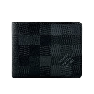 ルイヴィトン LOUIS VUITTON 二つ折り財布 ポルトフォイユスレンダー M14927 ブラック