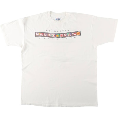 古着 80年代 ヘインズ Hanes BEEFY-T 青タグ プリントTシャツ USA製 メンズXXL相当 ヴィンテージ/eaa669942