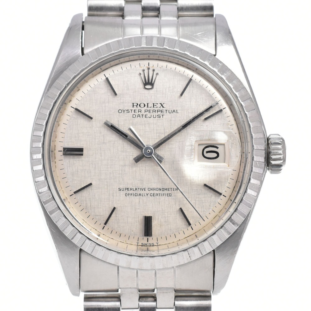 ロレックス ROLEX 1603 ヴィンテージ オイスターパーペチュアル デイトジャスト Cal.1570 シルバー 自動巻き メンズ 腕時計 G#149856