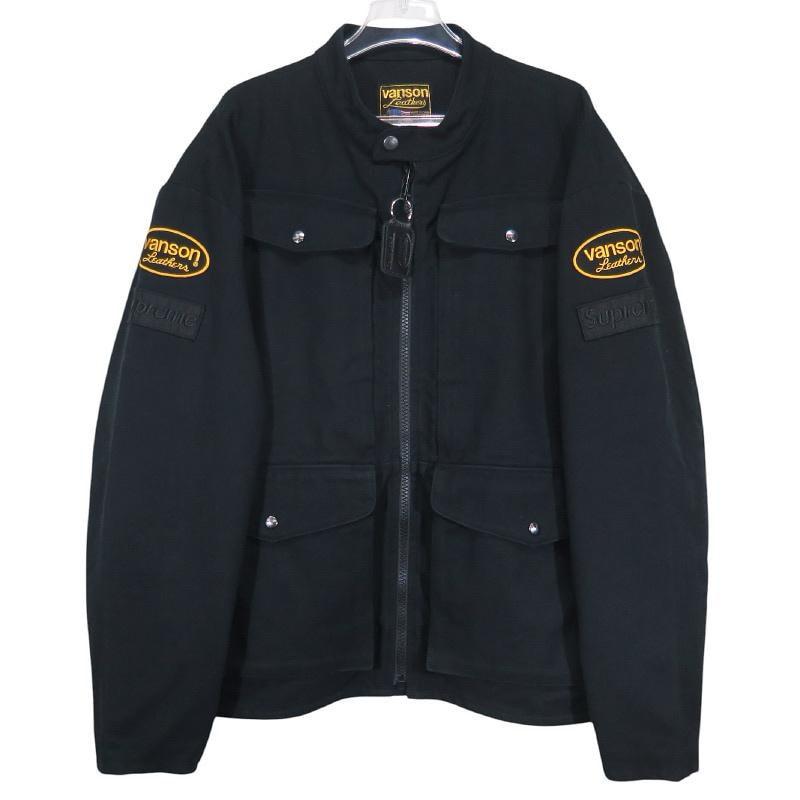 Supreme x Vanson Leathers Cordura Jacket "Black"