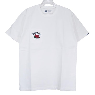 新品 CHALLENGER チャレンジャー 25AW ROSE PKT TEE CLG-TS 025-024 ローズ ポケット Tシャツ ホワイト ショートスリーブ 半袖 サイズM