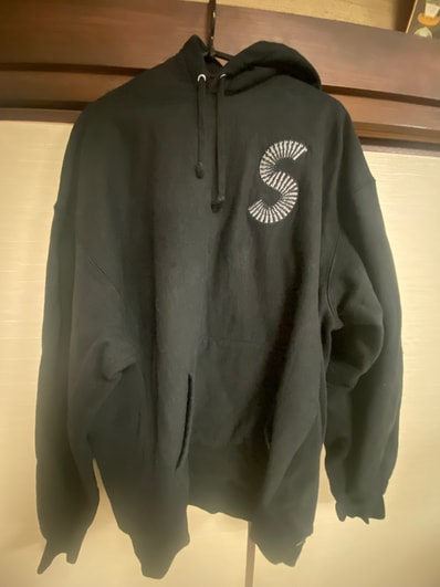 Supreme S Logo Hooded Sweatshirt "Black" (20FW)