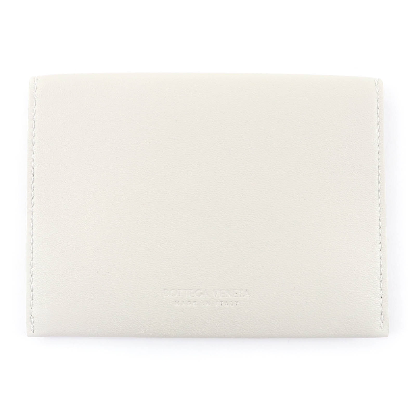 未使用品 ボッテガヴェネタ カードケース アイボリー レディース