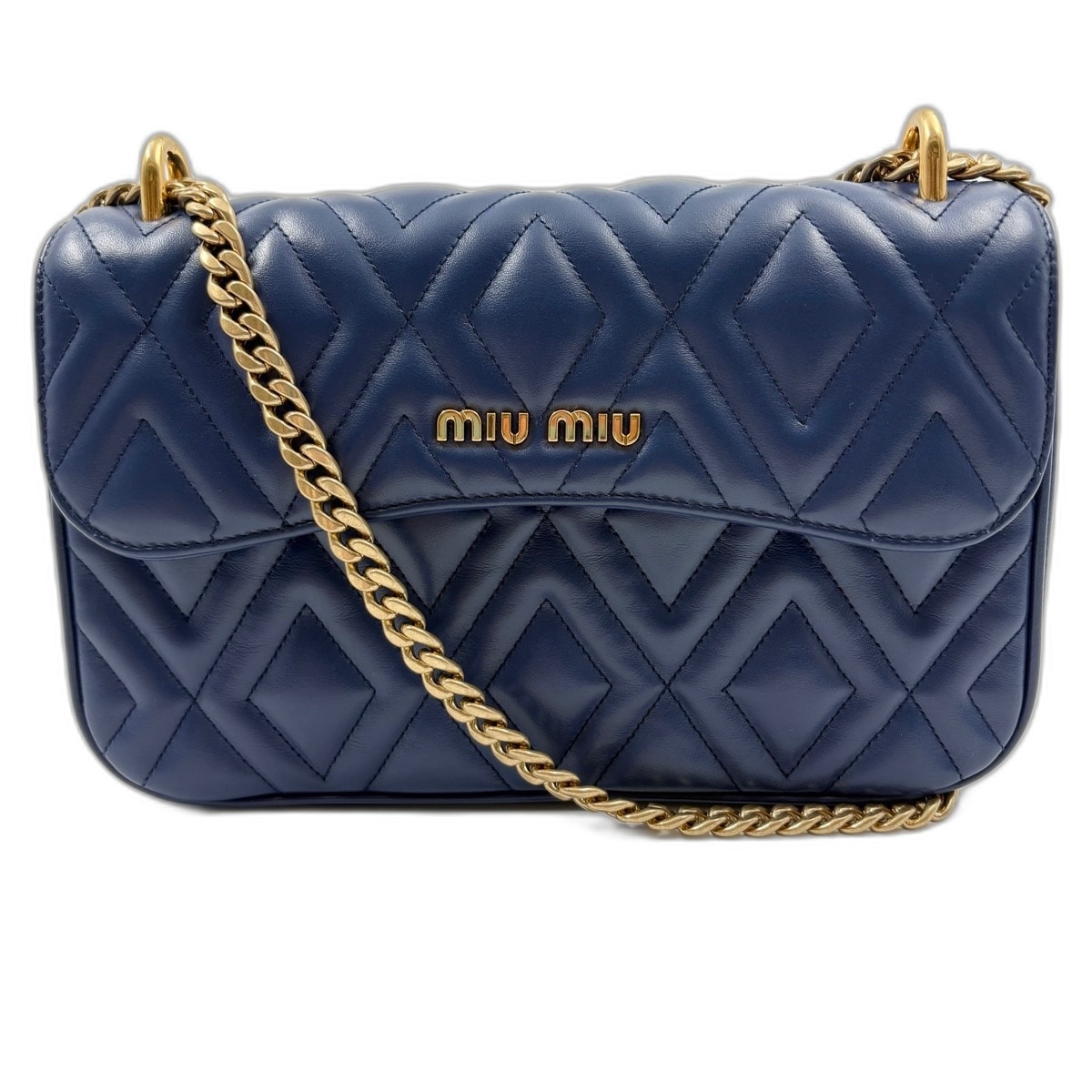 ミュウ ミュウ Miu Miu マテラッセ 2WAY ハンドバッグ【中古】